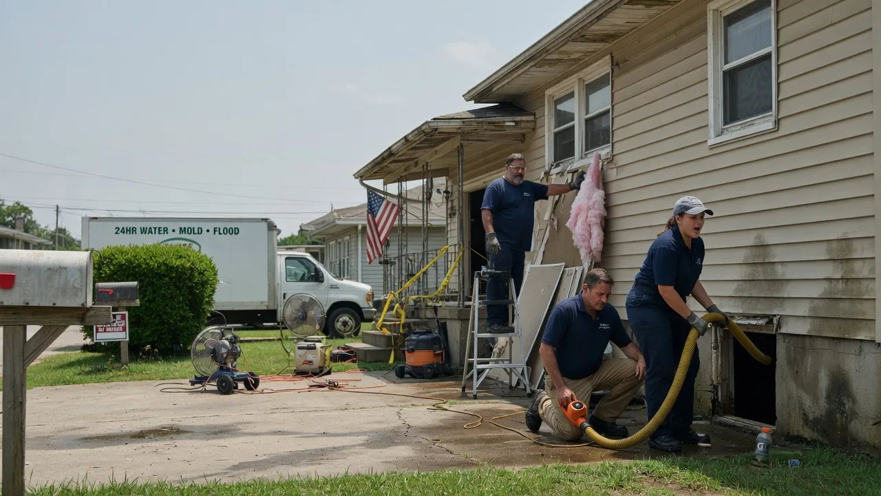 Water Damage Repair in Pollock, SD near me